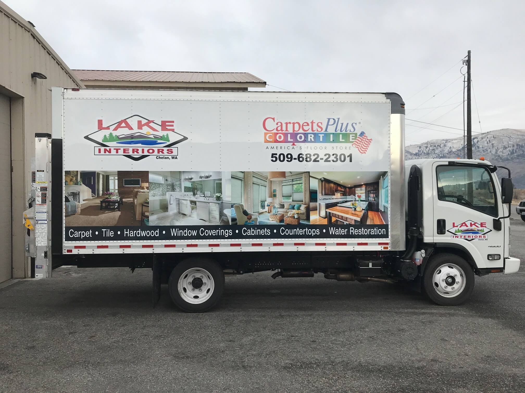Lake-Interiors-Chelan-Delivery-Truck